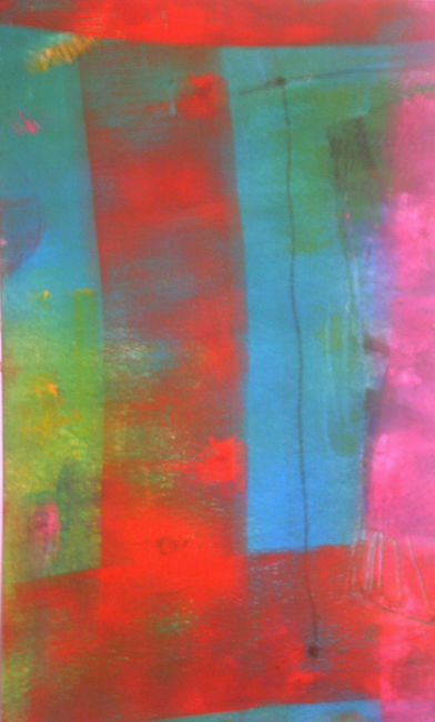 untitled #5, oil paint and cold wax